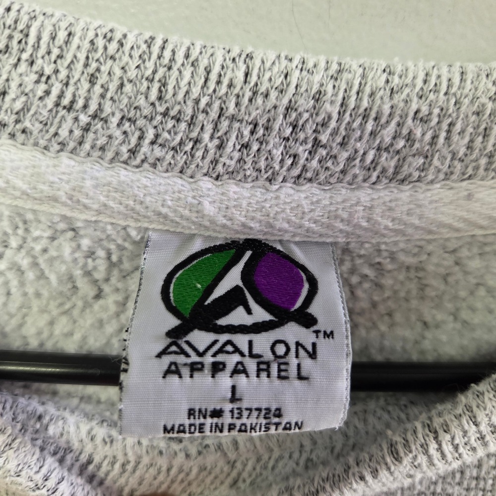 UP Upper Peninsula Sweatshirt Womens Large Gray Avalon Apparel Michigan Graphic - Picture 6 of 8